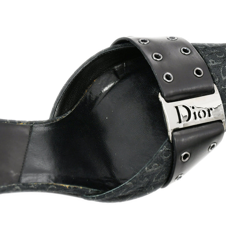 Christian Dior * Black Mules Shoes #38