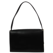 Hermes * 1974 Black Box Calf Handbag