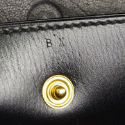 Hermes * 1974 Black Box Calf Handbag