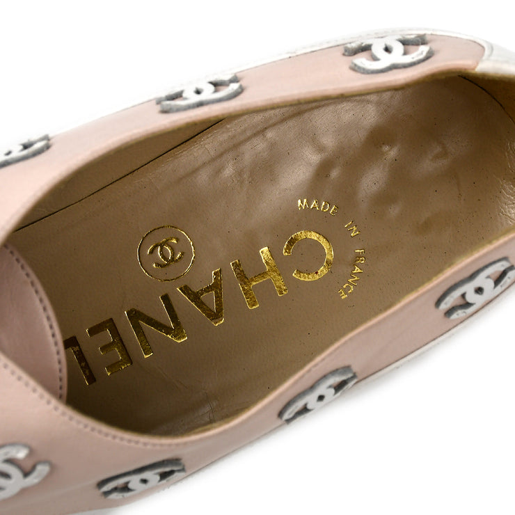 Chanel * Pink Oxford Shoes #36 1/2