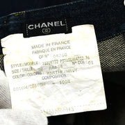 Chanel Denim Skirt Indigo #38