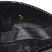 Chanel 2005-2006 Black Caviar East West Shoulder Bag