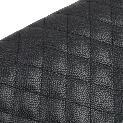 Chanel 2005-2006 Black Caviar East West Shoulder Bag