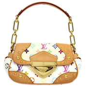 Louis Vuitton 2008 White Monogram Multicolor Marilyn Or Handbag M40206