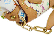 Louis Vuitton 2008 White Monogram Multicolor Marilyn Or Handbag M40206