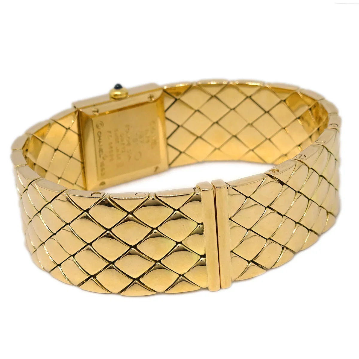 Chanel Matelasse Watch 18KYG