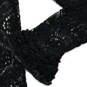 Chanel Lace Cardigan Black 04A #40