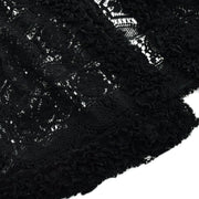 Chanel Lace Cardigan Black 04A #40