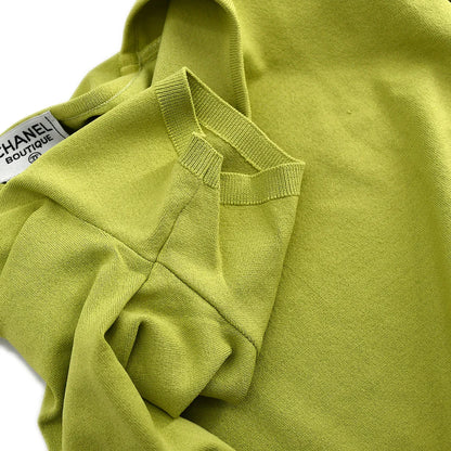 Chanel T-shirt Light Green 98P #40