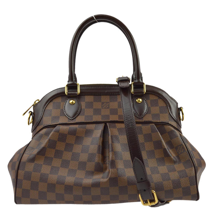 Louis Vuitton 2008 Damier Trevi PM 2way Shoulder Handbag N51997