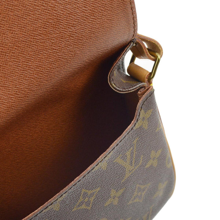 Louis Vuitton 1990 Monogram Cartouchiere PM Shoulder Bag M51254