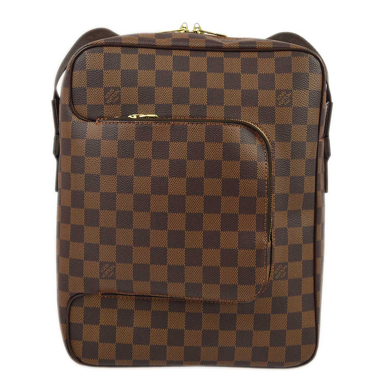 Louis Vuitton 2006 Damier Olaf MM Shoulder Bag N41441