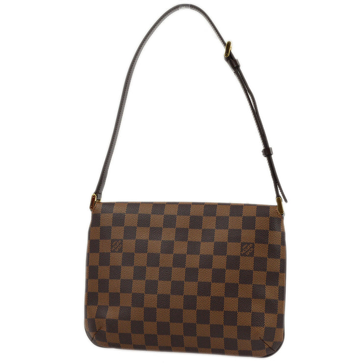 Louis Vuitton 2002 Damier Musette Tango Short Strap Shoulder Bag N51255