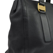 Salvatore Ferragamo Black Tote Handbag