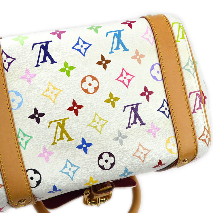 Louis Vuitton 2007 Monogram Multicolor Priscilla Handbag M40096