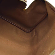 Celine Brown Macadam Handbag