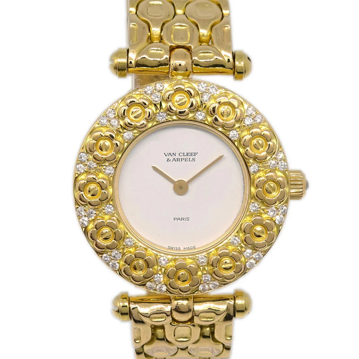 Van Cleef & Arpels Ref.F1B3JJ1 La Collection Diamond Watch Gold