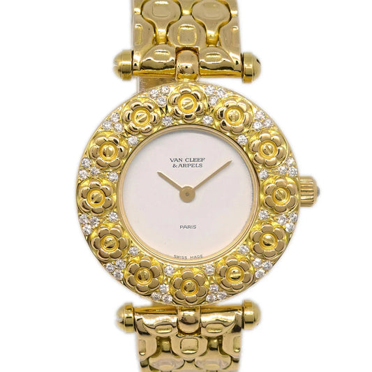 Van Cleef & Arpels Ref.F1B3JJ1 La Collection Diamond Watch Gold
