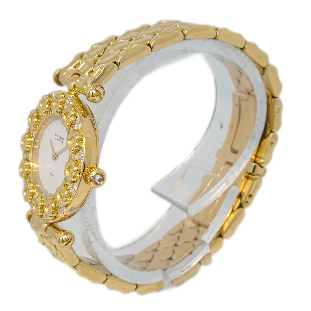 Van Cleef & Arpels Ref.F1B3JJ1 La Collection Diamond Watch Gold