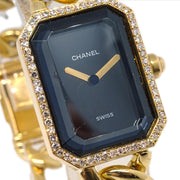 Chanel Premiere Watch 18KYG Diamond #L