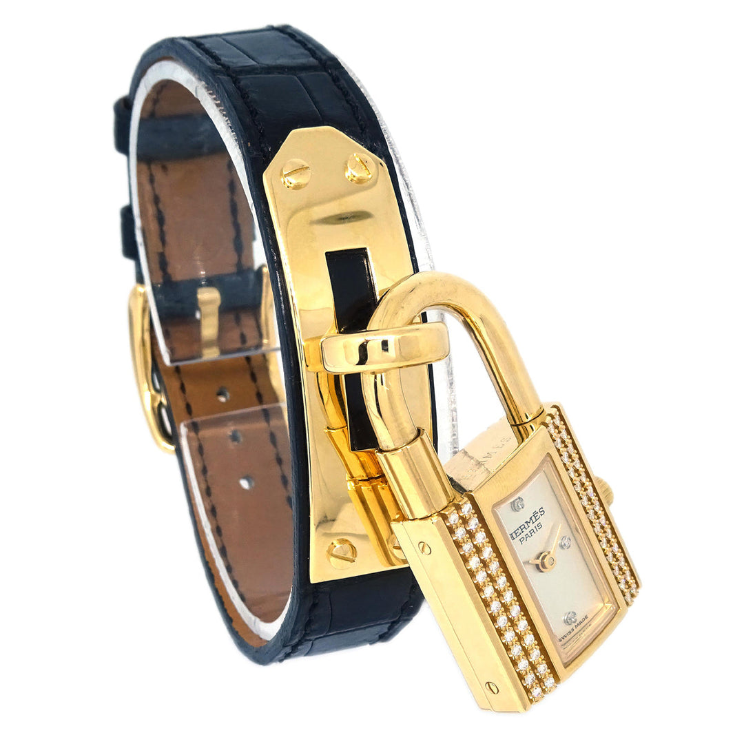 入手困難HERMES。:°ஐ..♡new✨❁✿✾kelly watch ダイヤ