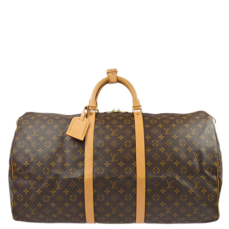 Louis Vuitton 1999 Monogram Keepall 60 Duffle Handbag M41422