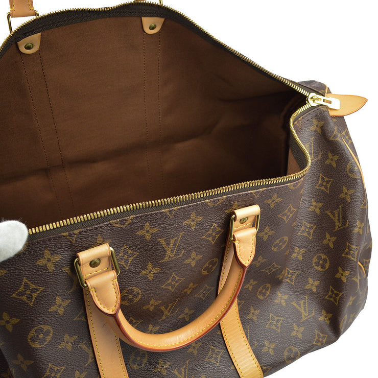 Louis Vuitton 1996 Monogram Keepall 55 Travel Duffle Handbag M41424