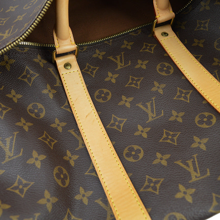 Louis Vuitton 1996 Monogram Keepall 55 Travel Duffle Handbag M41424