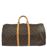 Louis Vuitton 1997 Monogram Keepall 55 Travel Duffle Handbag M41424