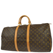 Louis Vuitton 1997 Monogram Keepall 55 Travel Duffle Handbag M41424