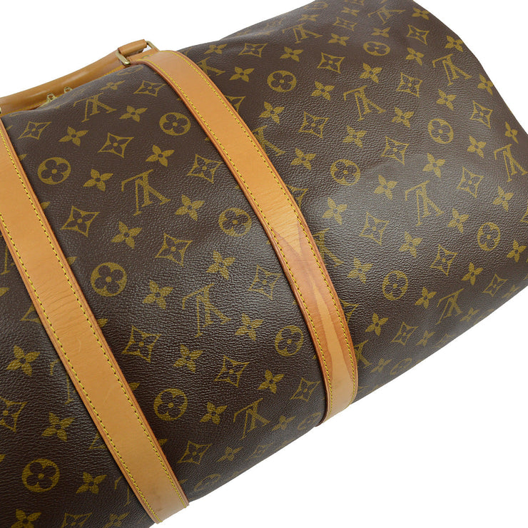 Louis Vuitton 1997 Monogram Keepall 55 Travel Duffle Handbag M41424