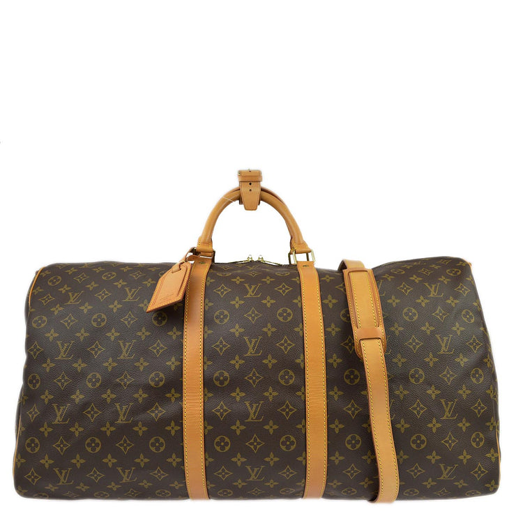 Louis Vuitton 1994 Monogram Keepall Bandouliere 60 2way Duffle M41412