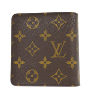 Louis Vuitton 2004 Monogram Compact Zip Wallet M61667