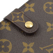 Louis Vuitton 2004 Monogram Compact Zip Wallet M61667