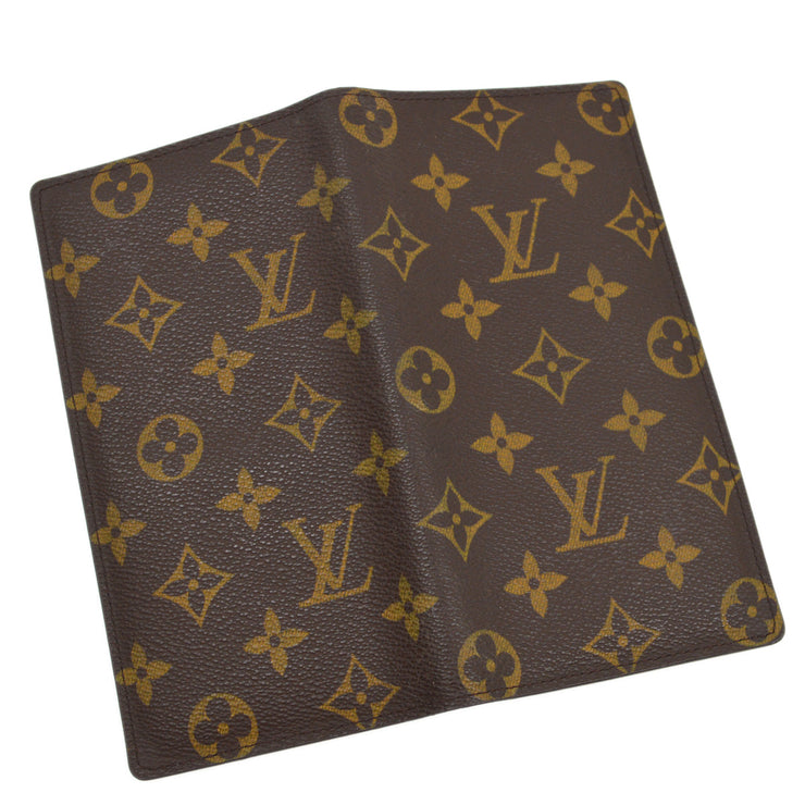 Louis Vuitton 2003 Monogram Porte Valeurs Cartes Credit Wallet M61823