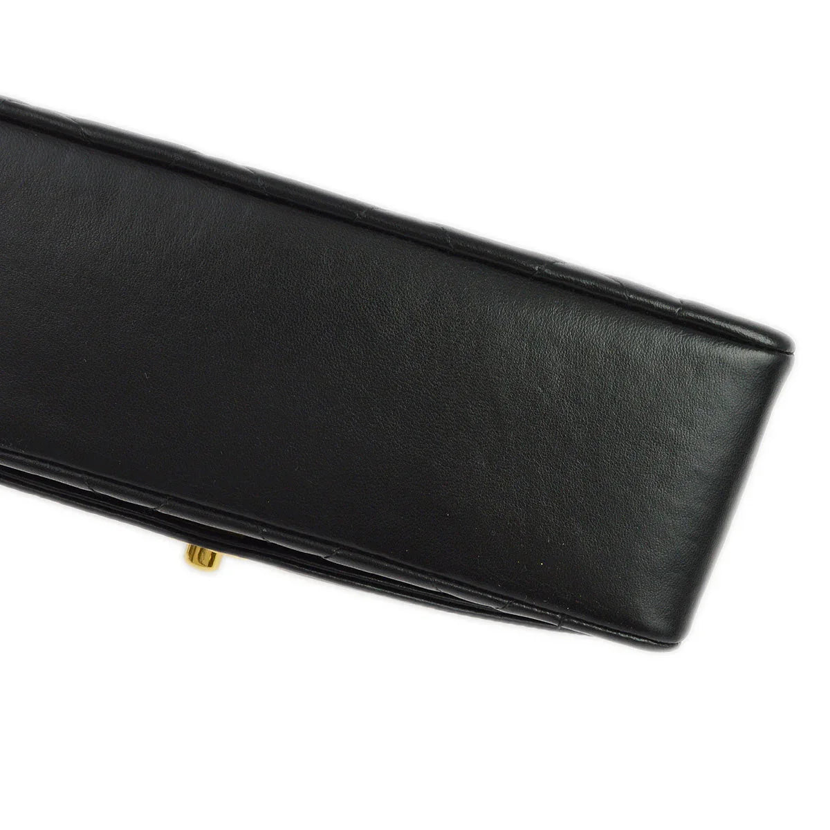 Chanel 1996-1997 Black Lambskin Small Diana Shoulder Bag