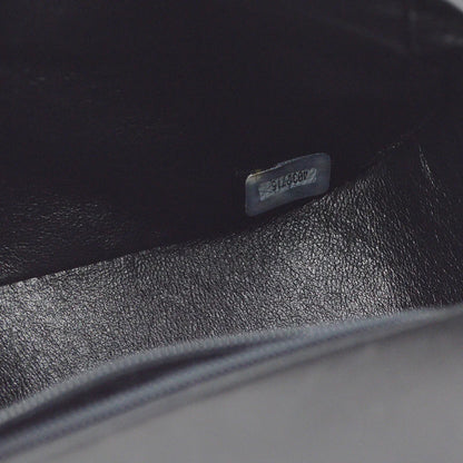 Chanel 1996-1997 Black Lambskin Chain Handbag