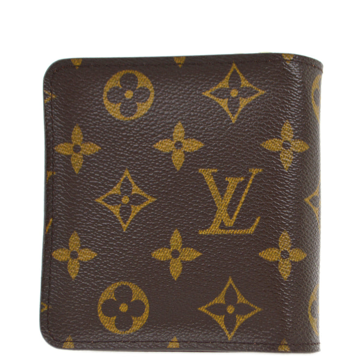 Louis Vuitton 2003 Monogram Compact Zip Wallet M61667