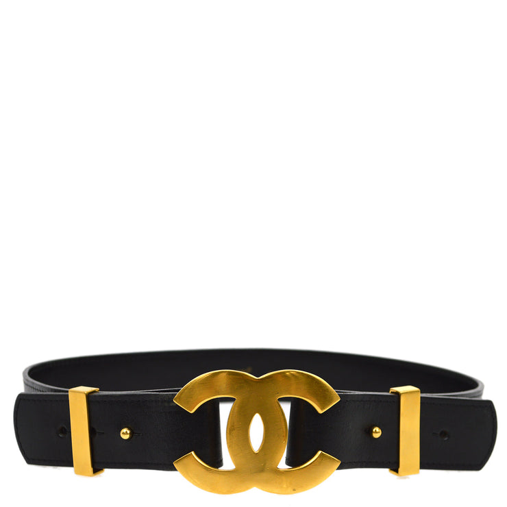 Chanel Belt Black 96A #80/32 Small Good