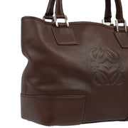 Loewe Brown Fusta 28 Tote Handbag