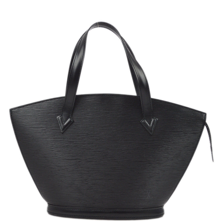 Louis Vuitton 1996 Black Epi Saint Jacques Tote Handbag M52272