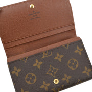 Louis Vuitton 2006 Monogram Porte Monnaie Billet Tresor Wallet M61730