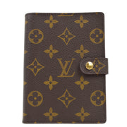 Louis Vuitton 2000 Monogram Agenda PM Note Book Cover R20005 Small Good