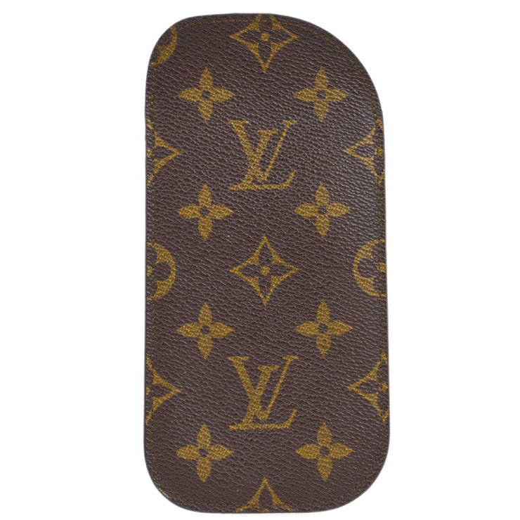 Louis Vuitton 2002 Etui Lunette Simple Glasses Case M62969 Small Good