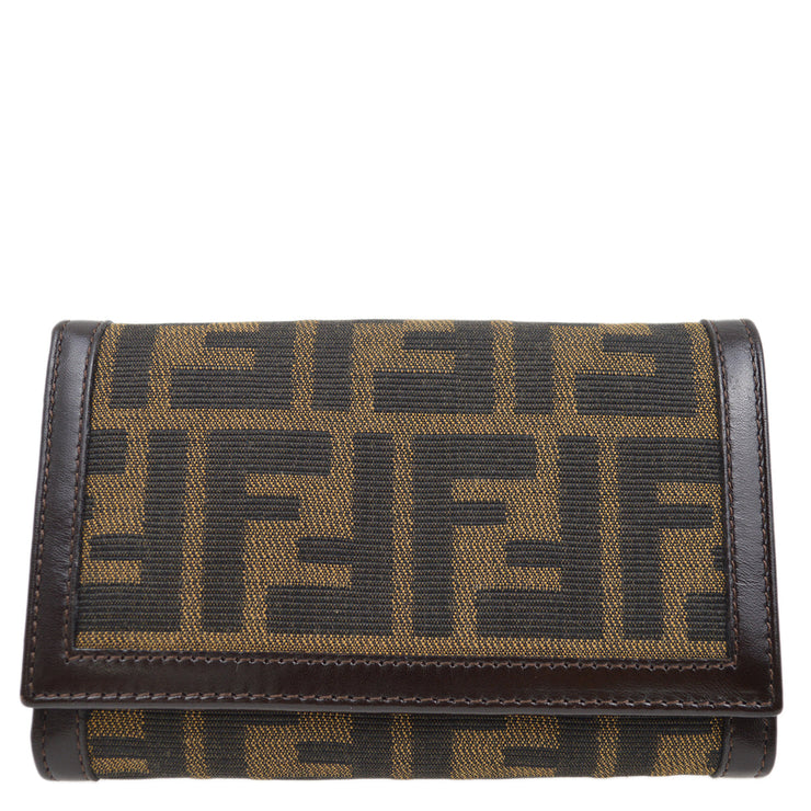 Fendi Brown Zucca Wallet