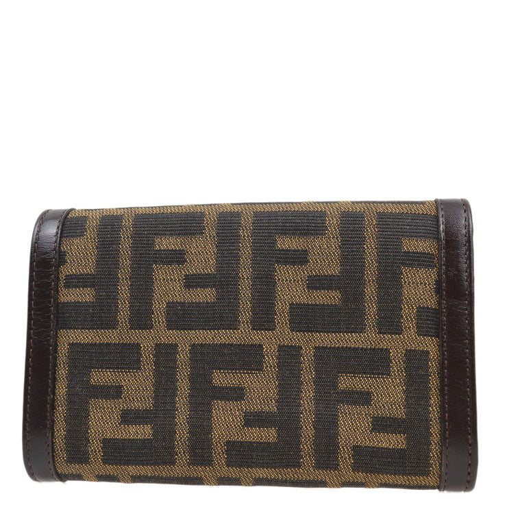 Fendi Brown Zucca Wallet