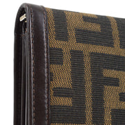 Fendi Brown Zucca Wallet