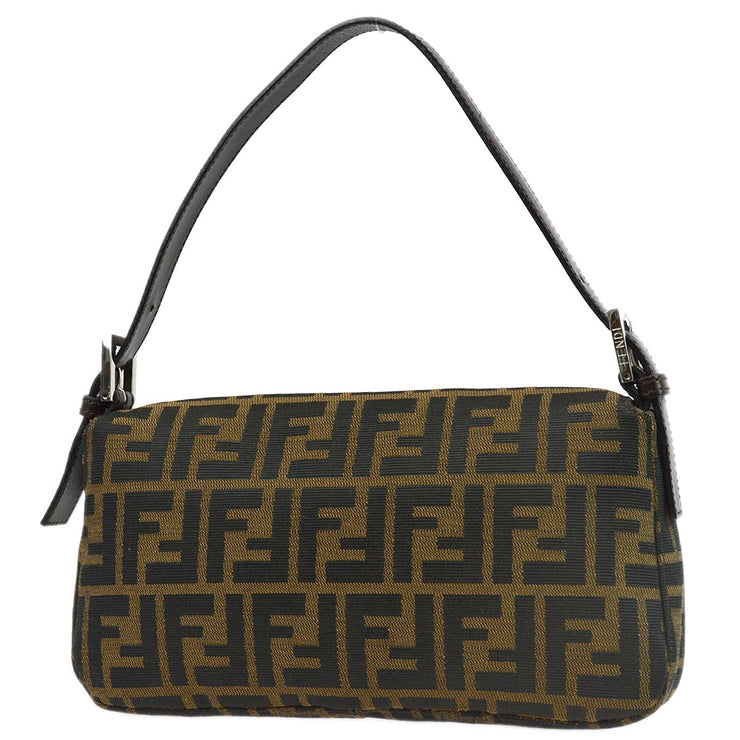 Fendi Brown Zucca Baguette Handbag