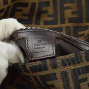 Fendi Brown Zucca Baguette Handbag