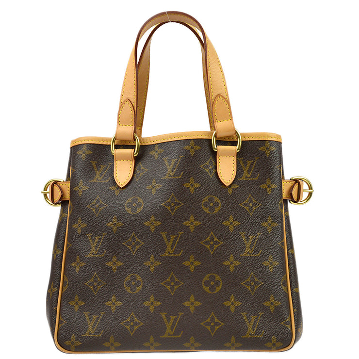 Louis Vuitton 2008 Monogram Batignolles Tote Handbag M51156